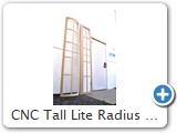 CNC Tall Lite Radius Solid MDF Door
