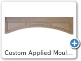 Custom Applied Moulding Valance