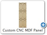 Custom CNC MDF Panel