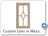 Custom Lites in Mazzarino Frame