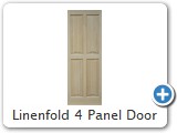 Linenfold 4 Panel Door