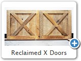 Reclaimed X Doors